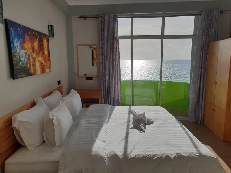 Deluxe Double Room with sea view at IRIS Beach Residence