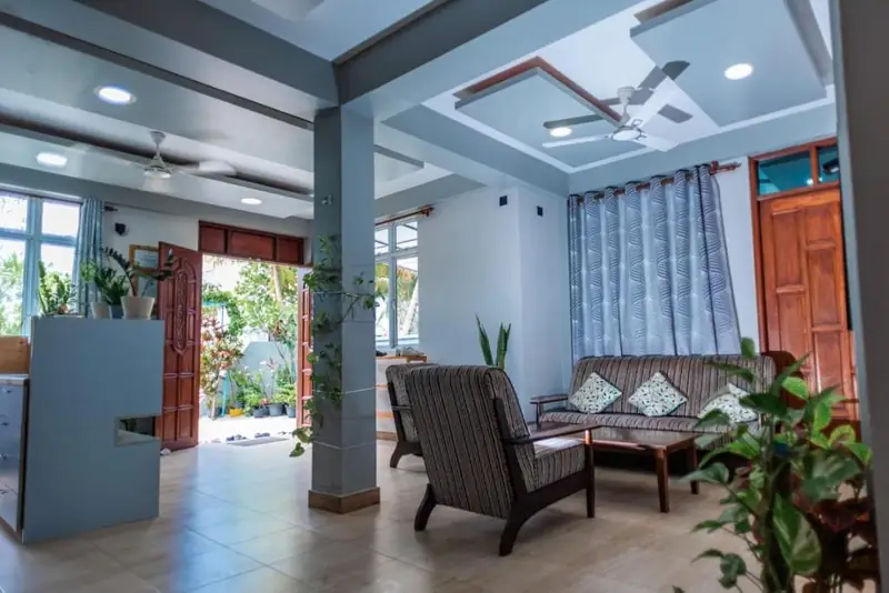Shared lounge area